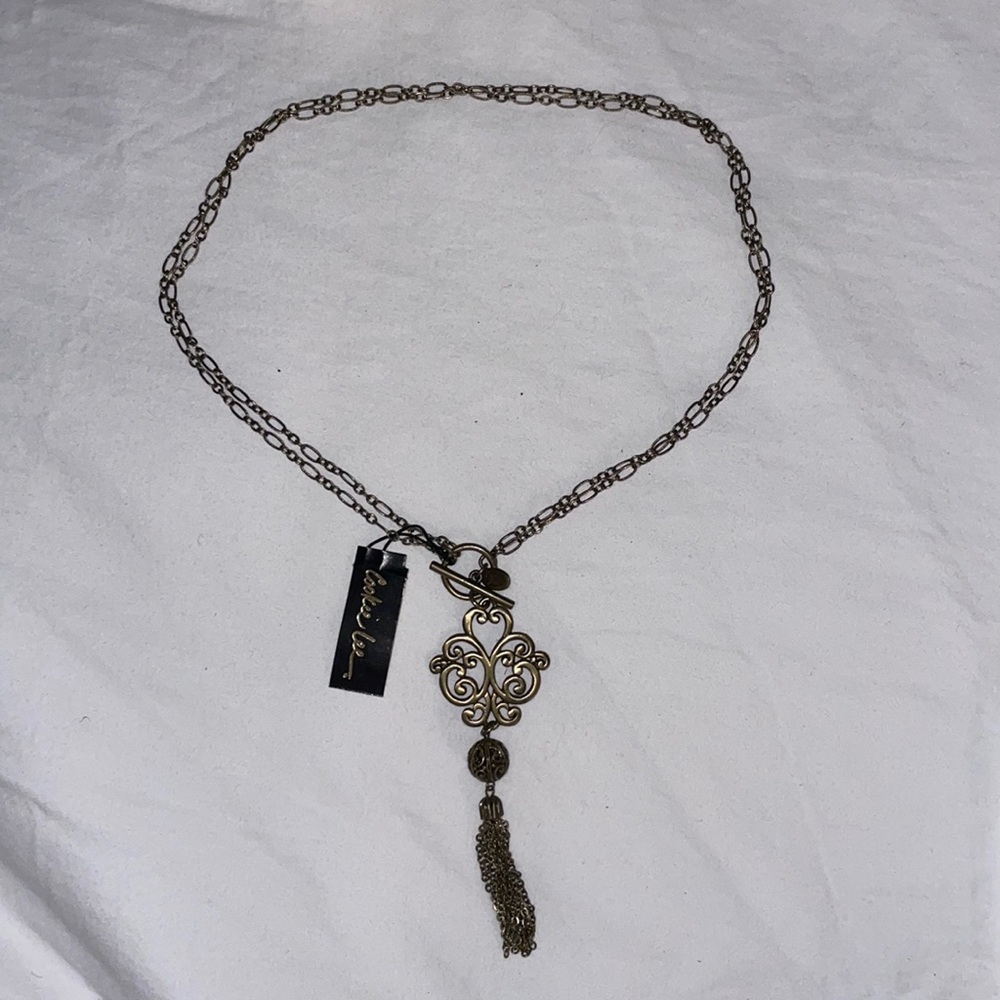 Beautiful convertible long or short necklace